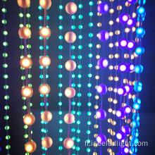 Linnunradan 12v Joulu RGB -pallojonoverho